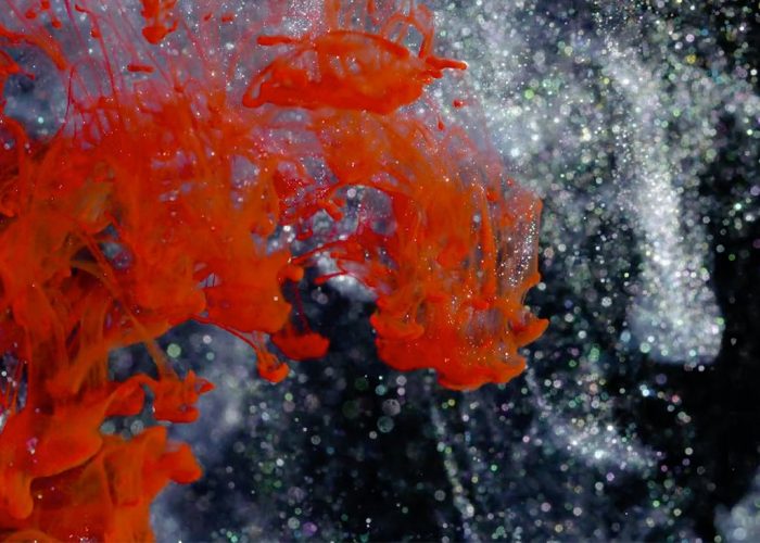 Ink in water